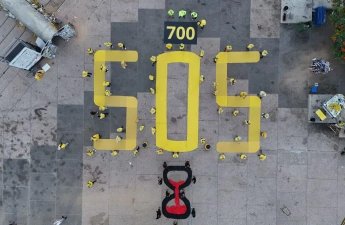 Putinin 71-ci ad günündən keçən 700-cü gündə İsraildəki etiraz aksiyasında 