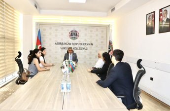 Vəkil köməkçilərinə vəsiqələr təqdim olundu - FOTO