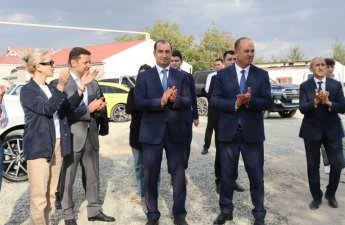 Şamaxı rayonunun Mərzəndiyyə kəndində içməli su layihəsi həyata keçirilib - FOTOLAR
