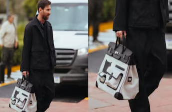 Messi milli komanda üslubunda: 65 min dollarlıq palto və dəbli çantada