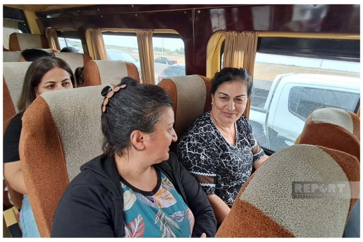 Xocalının Xanyurdu kəndinə növbəti köç karvanı yola salındı - FOTO