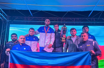 Azərbaycan güləşçiləri Türkdilli Dövlətlərin Universiadasında 8 medal qazandı - FOTO