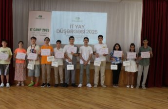 “İT Yay Düşərgəsi 2025”in qalibləri mükafatlandırıldı - FOTO