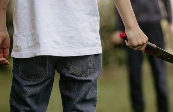 Rusiyadan Mingəçevirə gəldi, anasını döyən şəxsi küçədə bıçaqladı