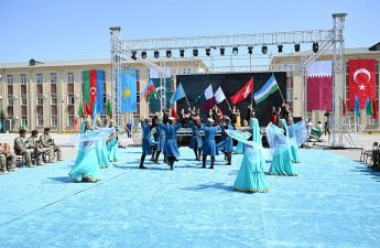 Xüsusi təyinatlıların birgə təlimində bədii proqram təqdim olunub - FOTO