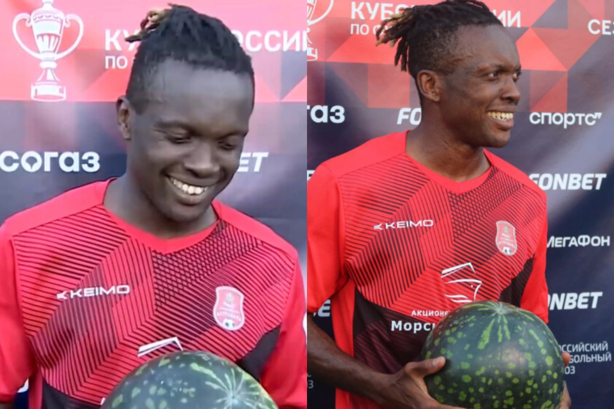 Rusiyada matçın ən yaxşı futbolçusuna qarpız hədiyyə edildi