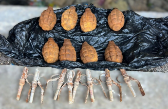 Həbs olunmuş şəxsin istifadəsiz binada gizlətdiyi qumbaralar aşkarlanıb