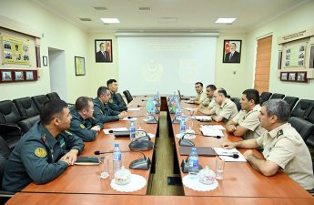 Bakıda Azərbaycan-Qazaxıstan hərbi mütəxəssisləri görüşüb