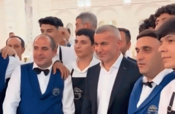 Qurban Qurbanovun ofisiantlarla BU GÖRÜNTÜLƏRİ gündəm oldu - VİDEO