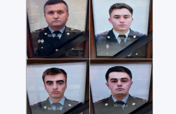Qəzada həlak olan polis əməkdaşlarının FOTOSU