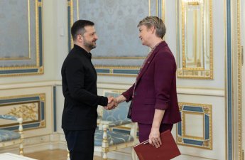Зеленский встретился с новой главой МИД Британии