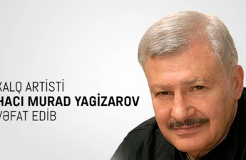 Mədəniyyət Nazirliyi Hacı Murad Yagizarovun vəfatı ilə bağlı nekroloq yayıb