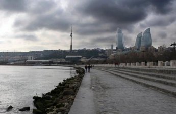 В Баку и на Абшероне ожидается пасмурная погода, в районах пойдет дождь