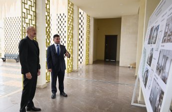Hadrut qəsəbəsində inşa edilmiş məscidin açılışı olub - FOTO