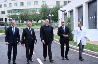 Президент Ильхам Алиев принял участие в открытии здания Клиники Карабахского университета и учебного корпуса факультета медицинских наук