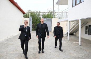Ильхам Алиев посетил село Сейидбейли Ходжалинского района-ФОТО