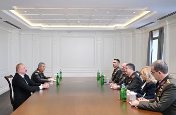 Президент Алиев провел встречу с Сельчуком Байрактароглу-ФОТО