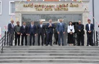 В Билясуваре состоялось открытие новой общеобразовательной школы