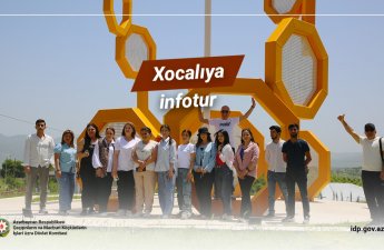 Xocalıya infotur təşkil edilib - FOTO/VİDEO