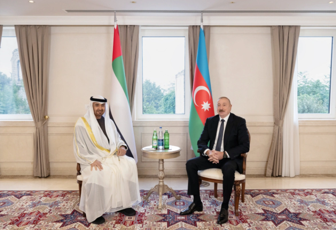 BƏƏ Prezidenti Şeyx Məhəmməd bin Zayed Al Nəhyan Azərbaycana səfəri barədə paylaşım edib