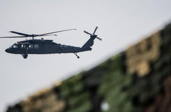 Возле военный базы в штате Вашингтон разбился вертолет