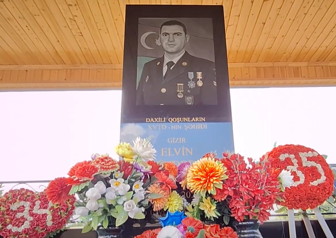 Şəhid Elvin Əhmədovun anası: 