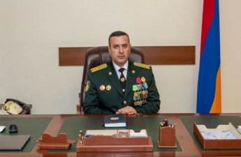 Ermənistan Sərhəd Qoşunlarının komandanı vəzifəsindən uzaqlaşdırılıb