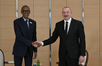 Президенты Азербайджана и Руанды провели переговоры один на один