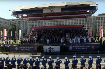 Kərim Vəliyev Belqradda hərbi paradda iştirak edib - FOTO