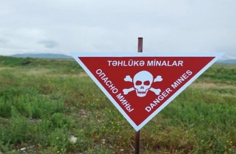 Azad edilmiş ərazilərdə daha 109 mina aşkarlanıb