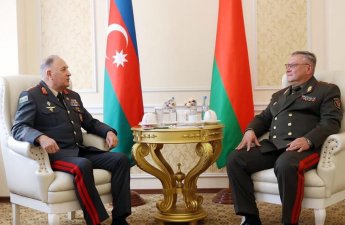Kərim Vəliyev belaruslu həmkarı ilə görüşdü - FOTO