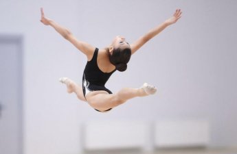 Şəkidə bədii gimnastika üzrə III MDB Oyunlarının sınaq yarışı keçirildi - FOTO