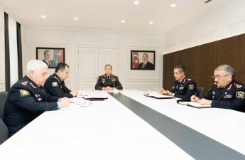 Vilayət Eyvazov əməliyyat müşavirəsi keçirdi - FOTO
