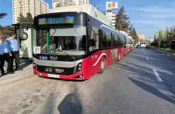 В Баку запускается регулярный автобусный маршрут №340