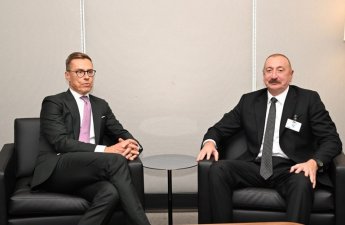 Президент Ильхам Алиев встретился в штаб-квартире ООН в Нью-Йорке с финским лидером-ФОТО