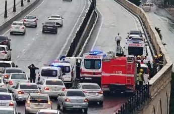 Bakıda dəhşətli QƏZA - Sürücü öldü