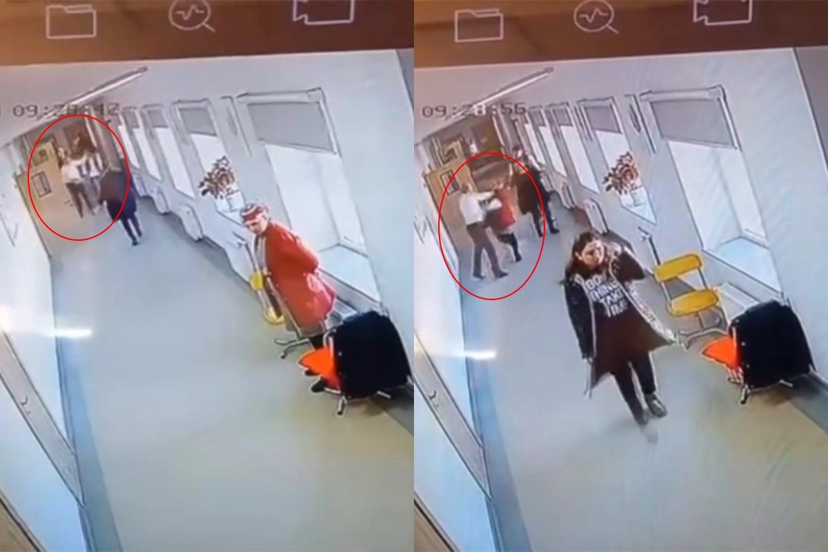 Скандал в лянкяранской школе: завуч поднял руку на ученика и уборщицу-ВИДЕО