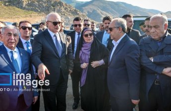 Şahin Mustafayev Araz dəhlizində görülən işlərlə tanış oldu - FOTO