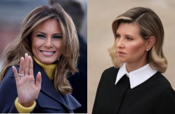 Мелания Трамп встретилась Еленой Зеленской