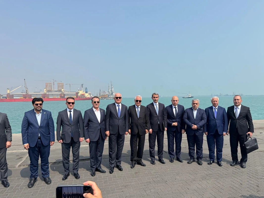 Şahin Mustafayevin rəhbərlik etdiyi nümayəndə heyəti İranın Bəndər Abbas limanında olub