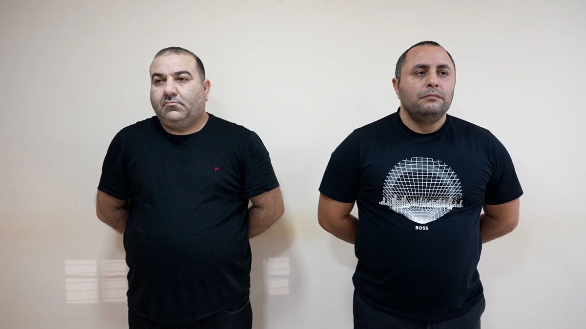 Gecə klubunda soyğunçuluq edən şəxslər saxlanıldılar - VİDEO