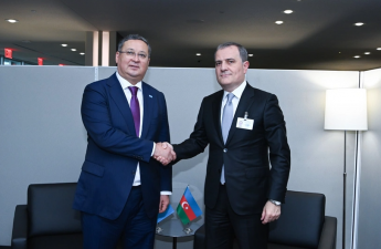 Azərbaycanla Qazaxıstan arasında ikitərəfli əlaqələr müzakirə olunub