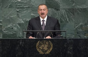 Prezident İlham Əliyev BMT kürsüsündən Azərbaycanın Qələbəyə və sülhə aparan uzun yolundan danışır