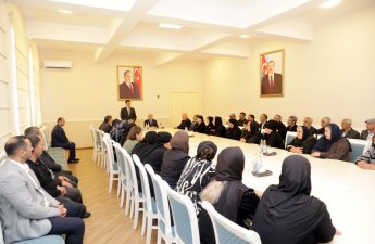 Ağalar Vəliyev Xaçmaz rayonunda ehsan mərasimi təşkil edib və şəhid ailələrinə maliyyə dəstəyi göstərib - FOTO