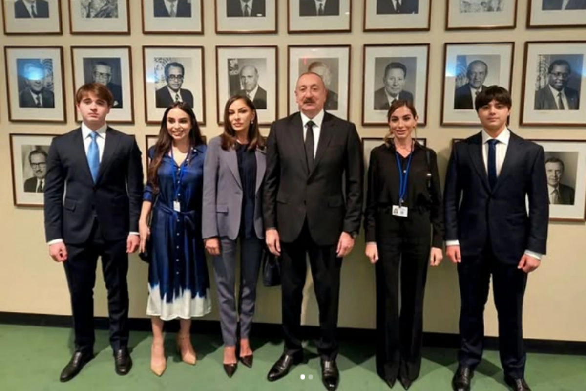 Leyla Əliyeva Nyu-Yorkdan paylaşım etdi - FOTO