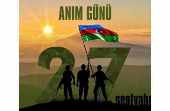 Mirmahmud Mirəlioğlu  27 sentyabr -Şəhidlərimizi Anım Günü ilə bağlı paylaşım etdi... 