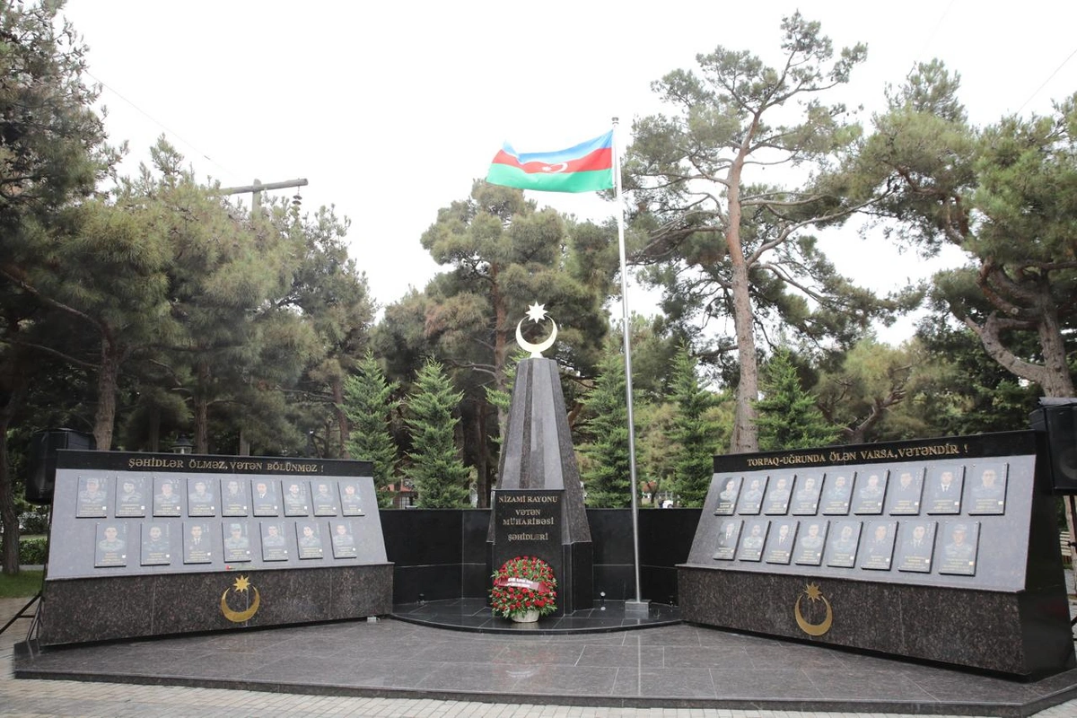 Nizami rayonunda Anım günü ilə əlaqədar tədbirlər keçirilib