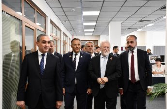 Türkiyəli rektorlar Qarabağ Universitetində olublar - FOTOLAR