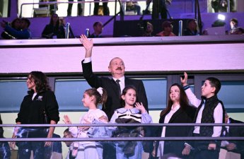 İlham Əliyev III MDB Oyunlarının açılış mərasimindən paylaşım etdi