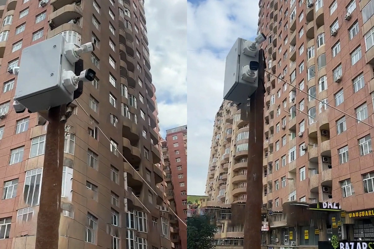 Yasamalda binadan zibil atanları yol təhlükəsizliyinə nəzarət KAMERALARI müəyyənləşdirəcək - İDDİA